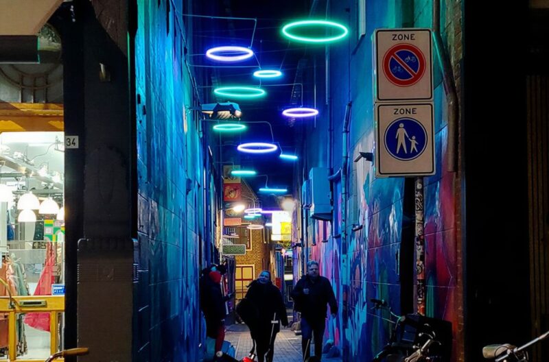 nightlife Groningen Papengang (photographer: Ana Enescu)